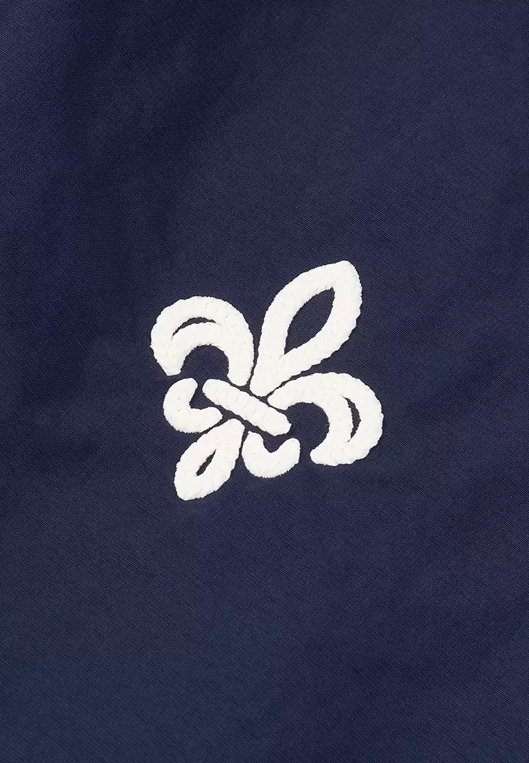 女裝鳶尾花 LOGO A字半身中長裙