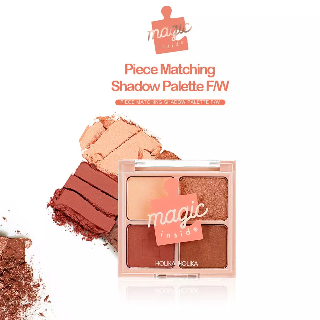 Holika Holika Piece Matching Shadow Palette Orange Velvet