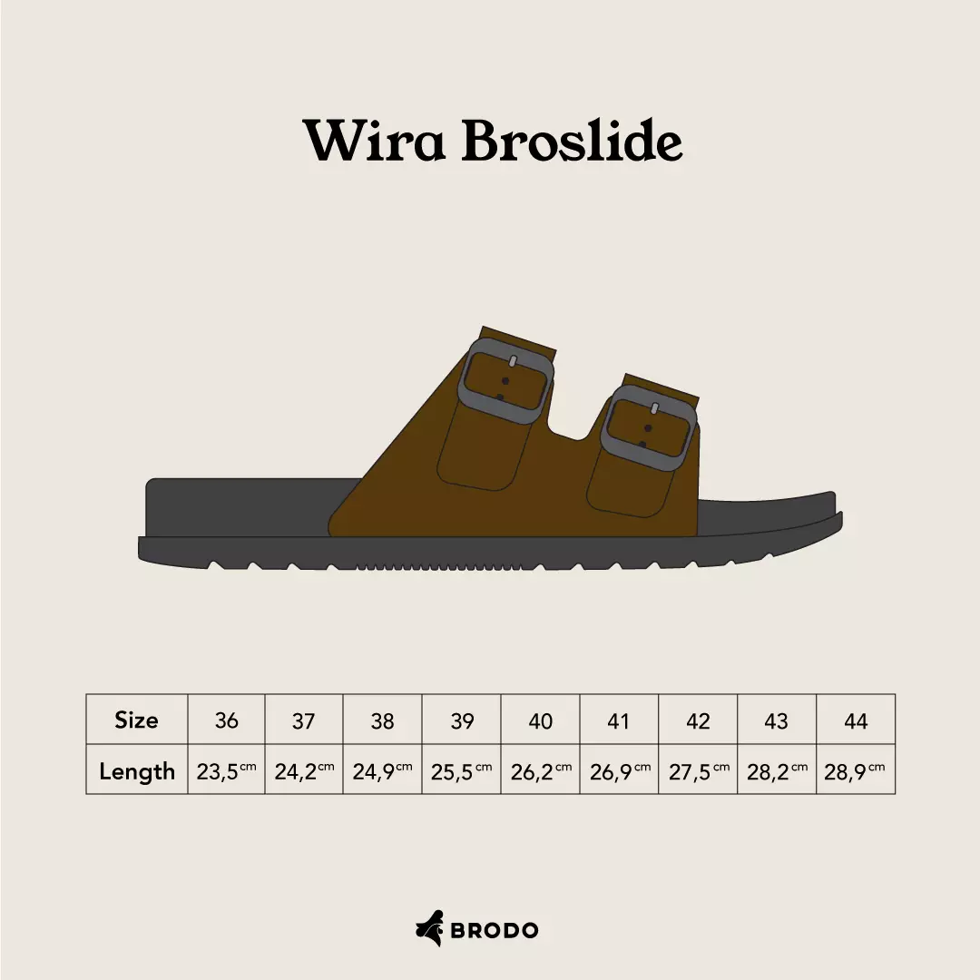 BRODO - Sandals Wira Cruise Fulll Black