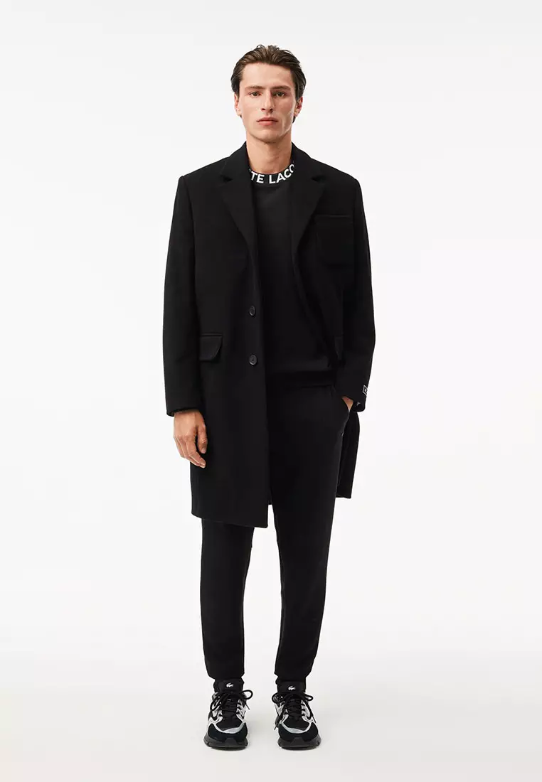 Buy Lacoste Logo Jacquard Collar Double Face Sweatshirt