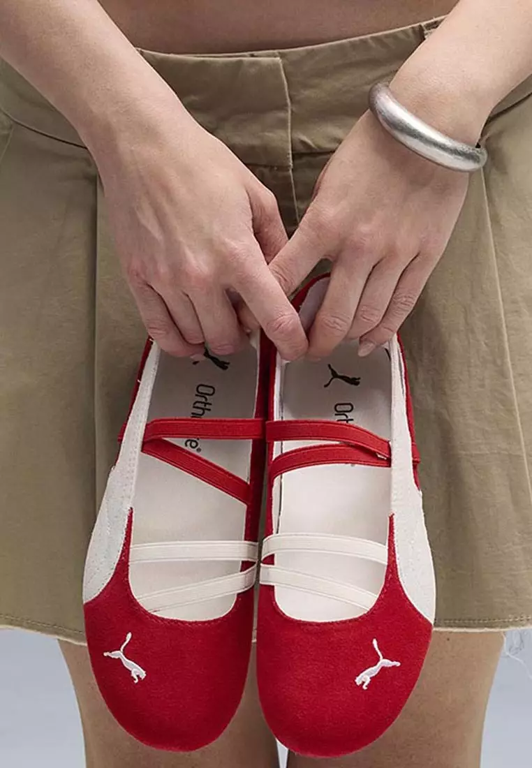 SPEEDCAT BALLET SD WNS　23,5cm SPEEDCAT BALLET SHOES SD WNS - FOR ALL TIME RED-PUMA WHITE