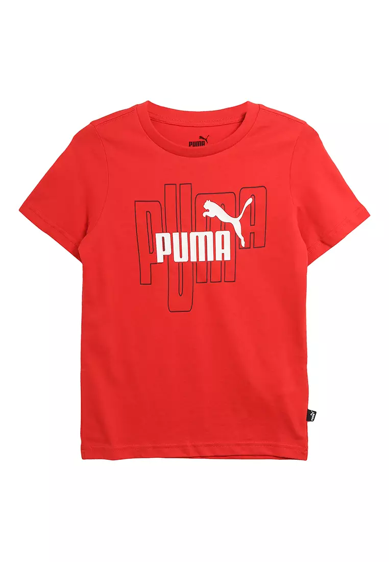 Red top puma shirt