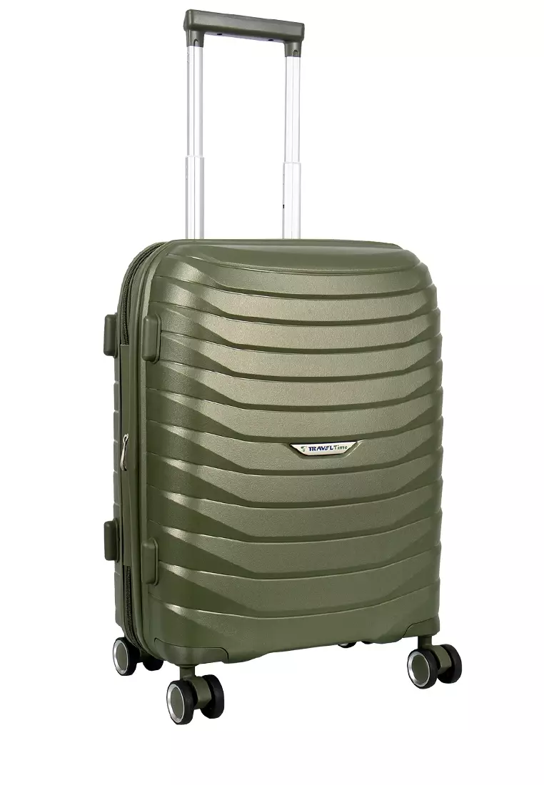 Jual Travel Time Travel Time Koper 20 inci HY825-20 Army Green Original ...