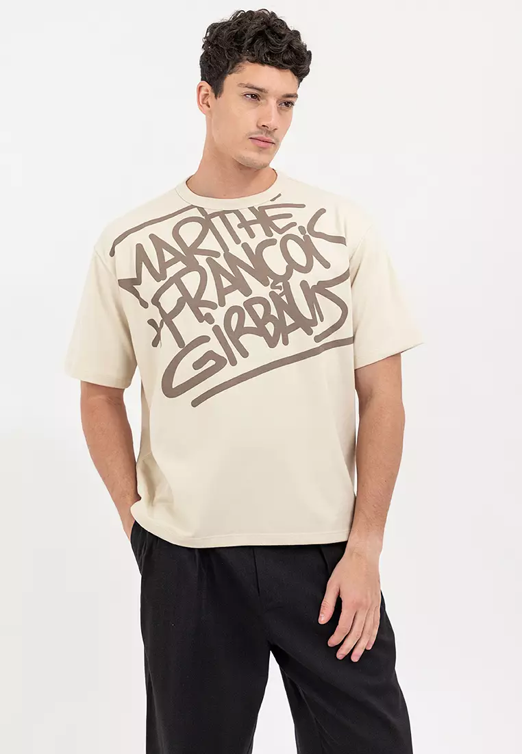 Men's MFG Terry Tee Beige