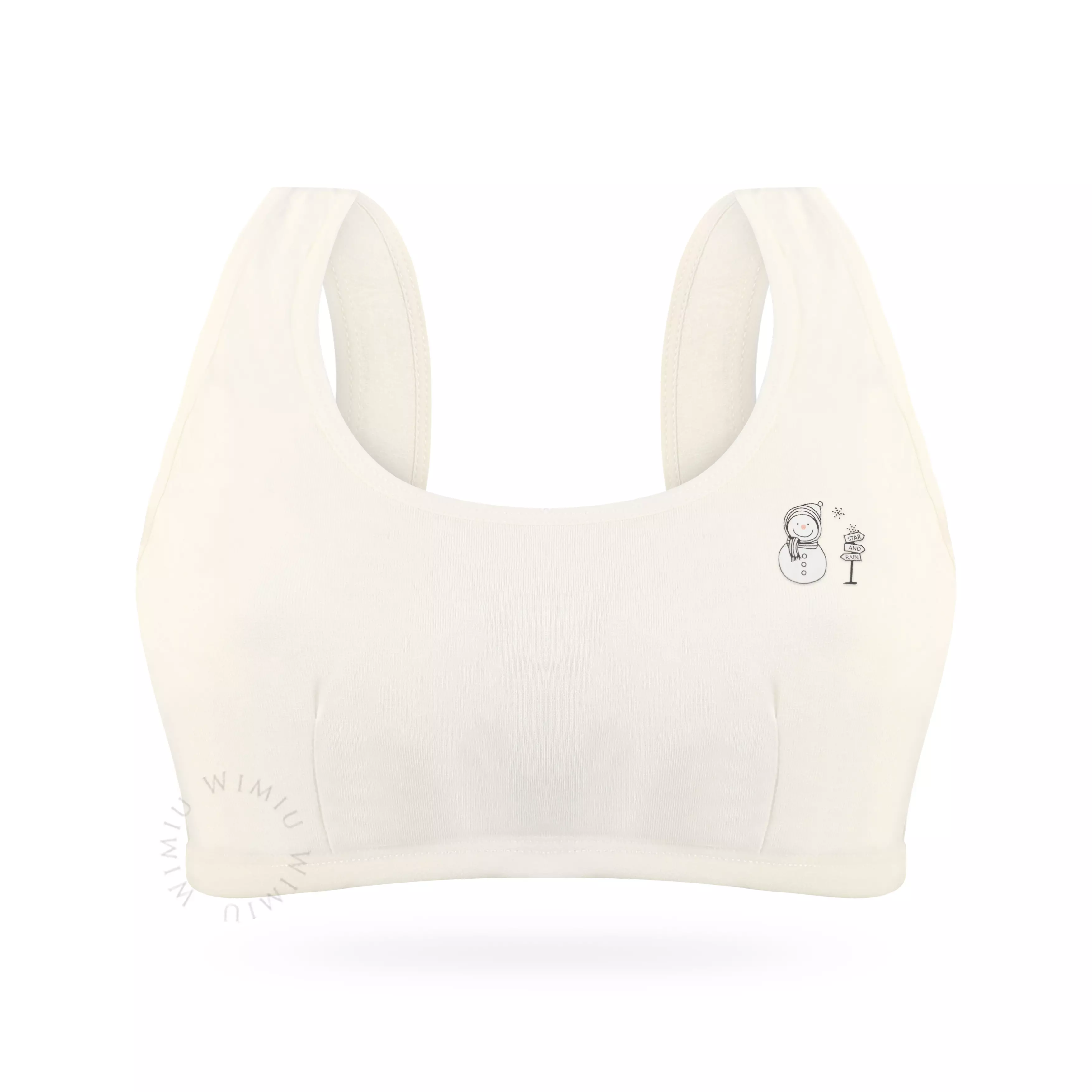 Wimiu Miniset BH Mini Set Miniset Anak Perempuan SD SMP Wanita Remaja Bra Sport Step One 100142