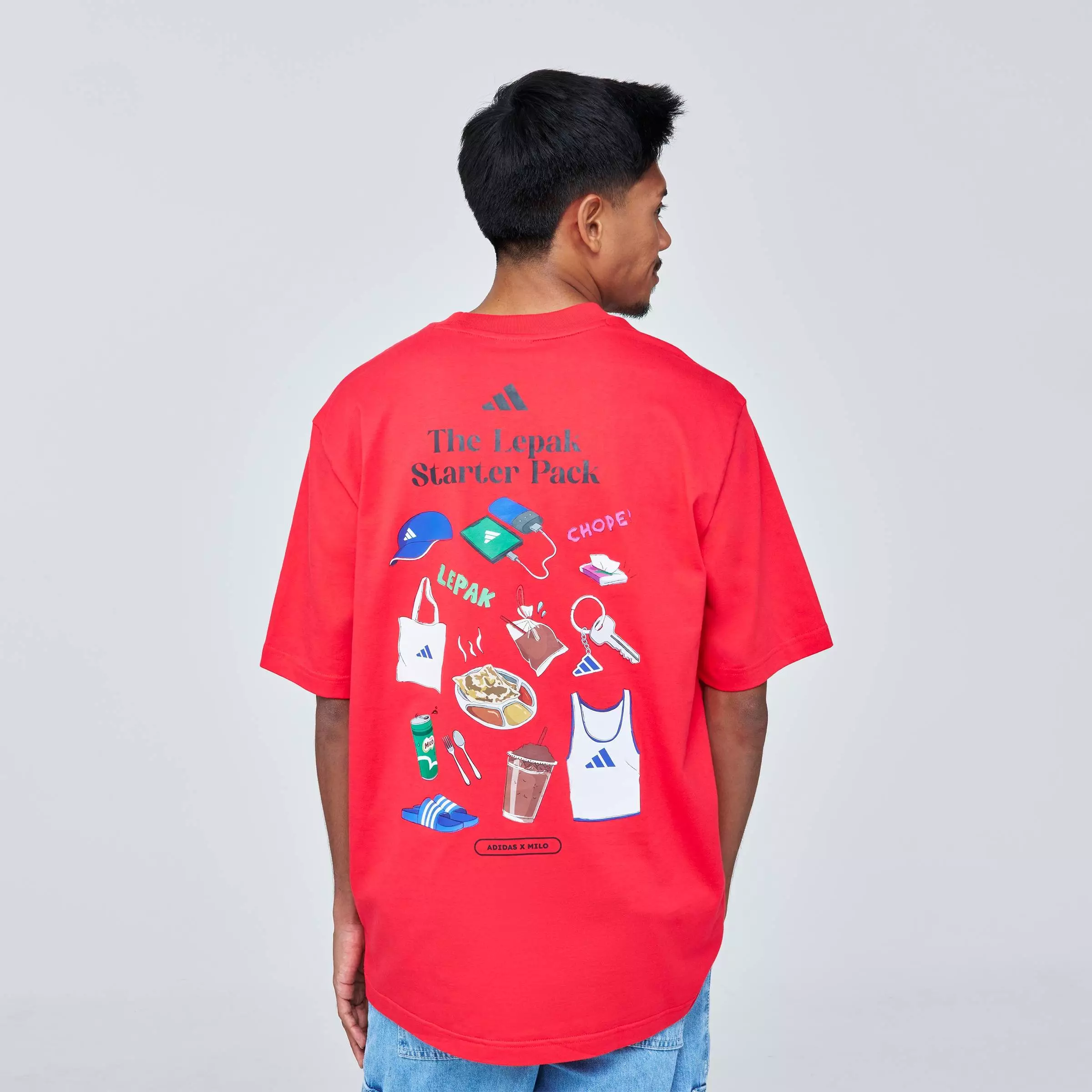 Lifestyle x MILO: The Lepak Starter Pack Men Red KL1693