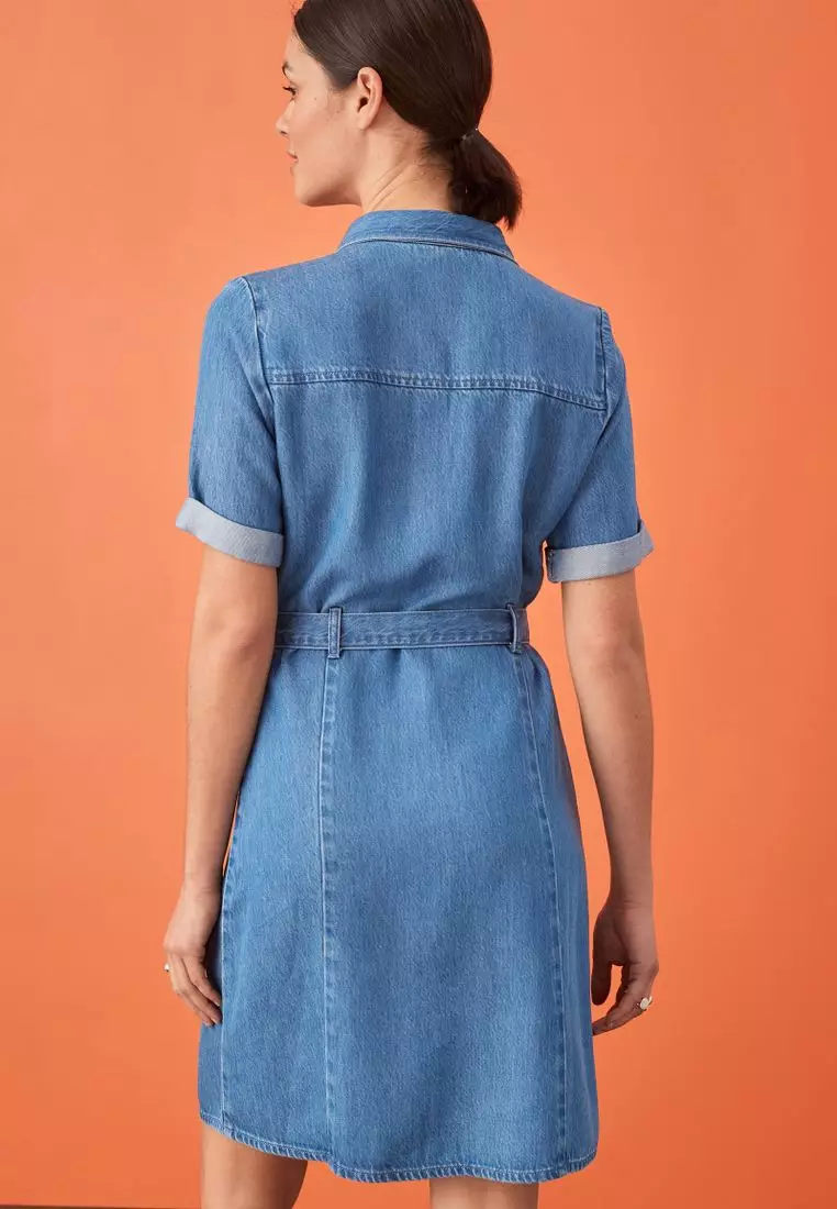 Fila utility mini dress discount