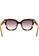 BCBGMAXAZRIA brown BCBG MaxAzria Chunky Basic Square Sunglasses with Quilted Exposed Wire Core B8802GL4D52B18GS_3
