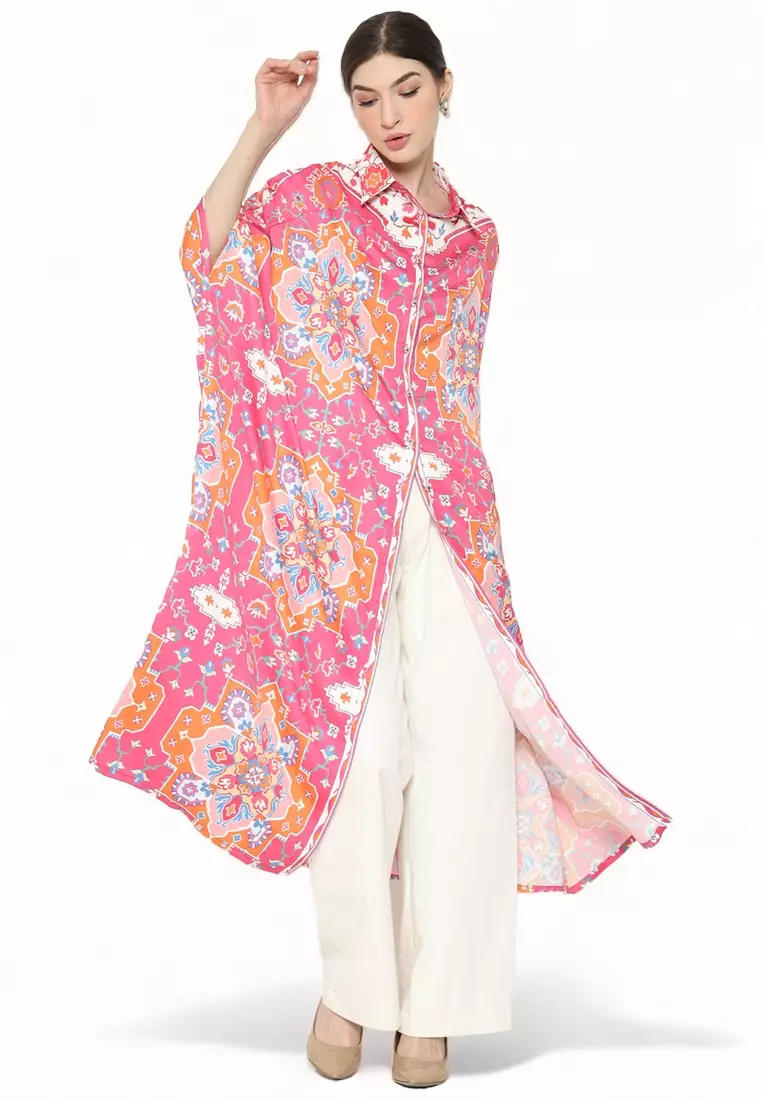 Kanzi Collared Kaftan