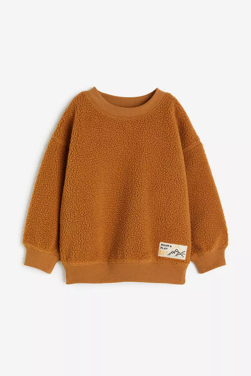 Oversized teddy store sweater