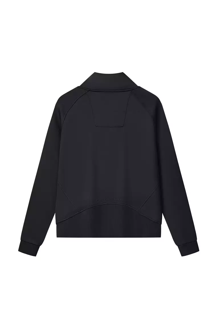 WOMEN'S K-SWISS LOGO STAND COLLAR JACKET