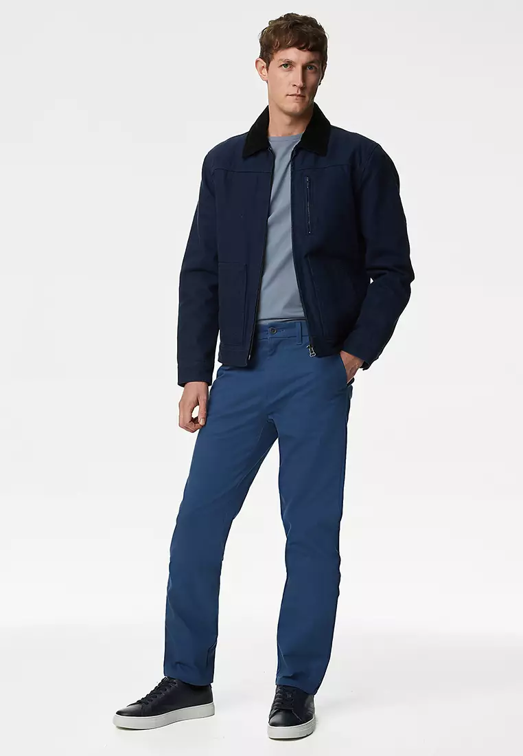 Regular Fit Stretch Chinos