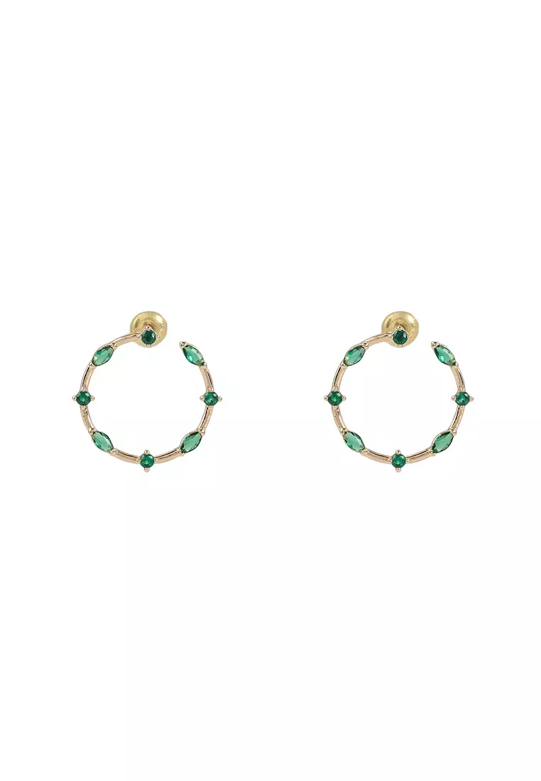 Aldo top black earrings