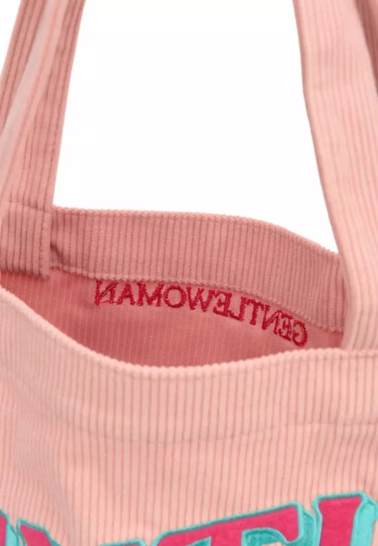 Gentlewoman Corduroy Tote Bag Pink