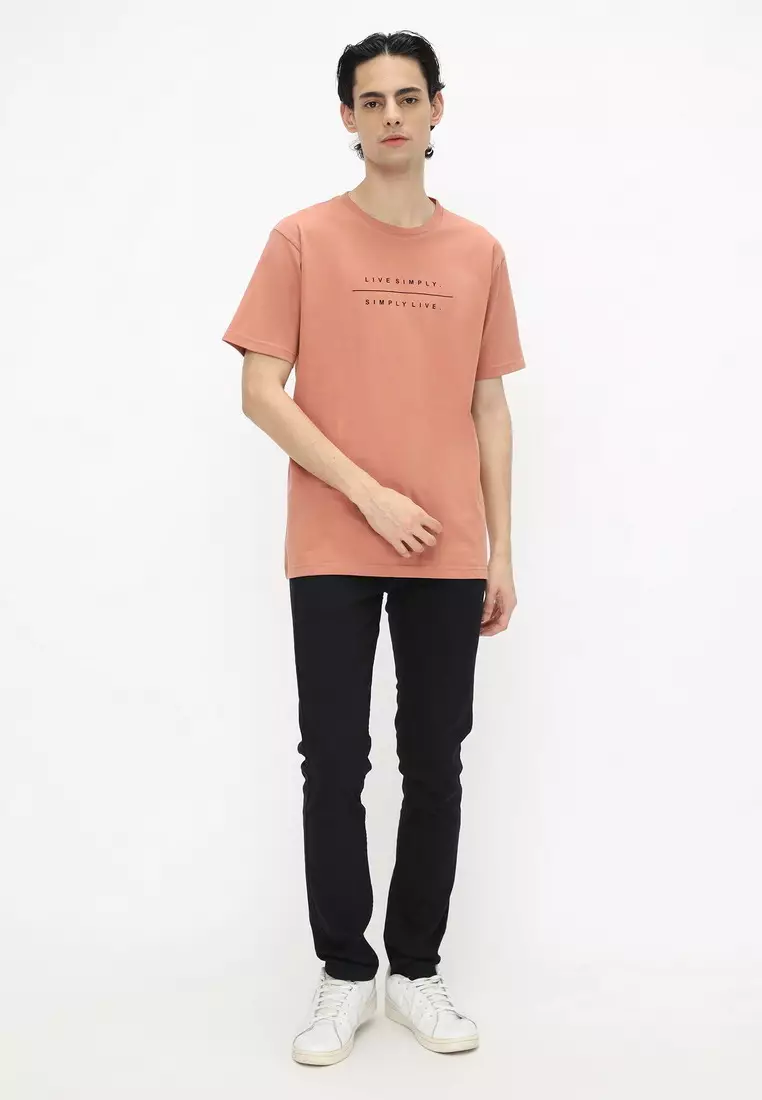 NX T-Shirt Cotton Combed Tebal Pria 207470031