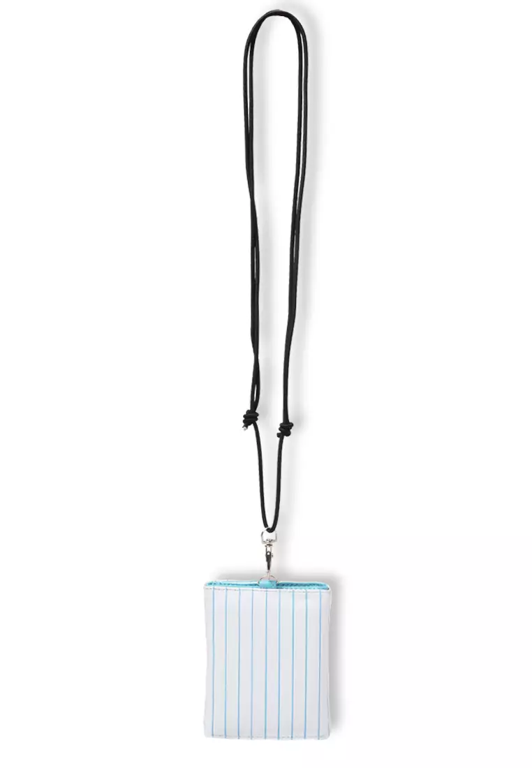 AMC01 Dompet Wallet Kalung ID Card Hazi Putih