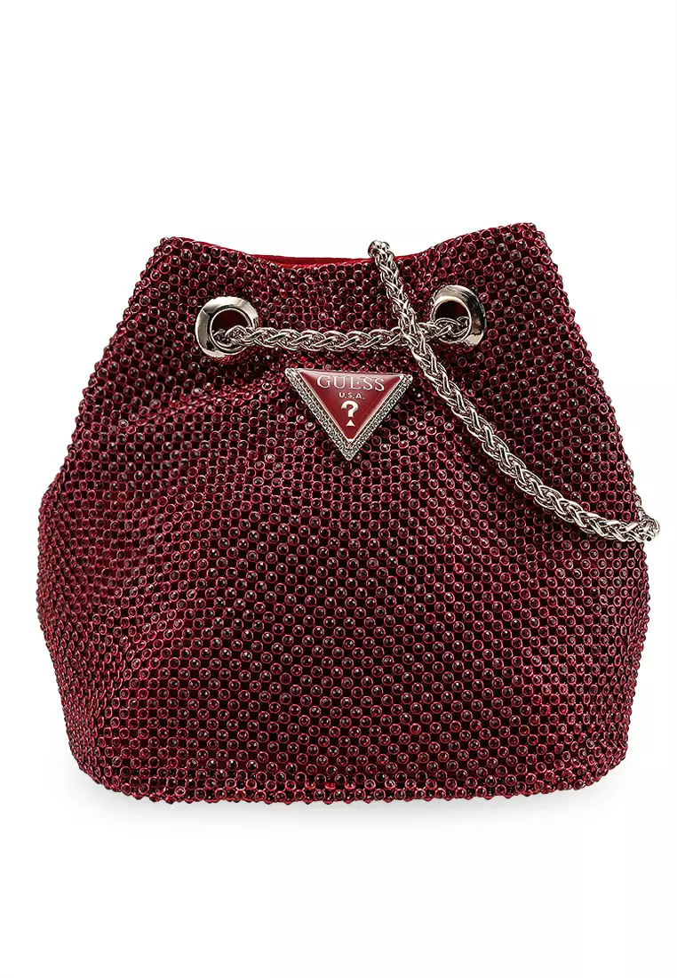 Strasssteine Kleine Tasche FÃ¼r Hochzeit Guess Koffer GUESS Zalina