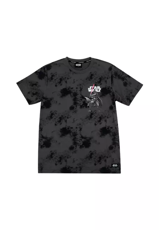 Star Wars Mens Dart Vader Tie Dye T-Shirt