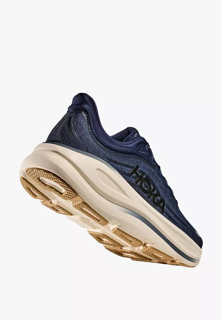 Bondi 9 Wide Men's Running - Midnight Blue/Varsity Navy