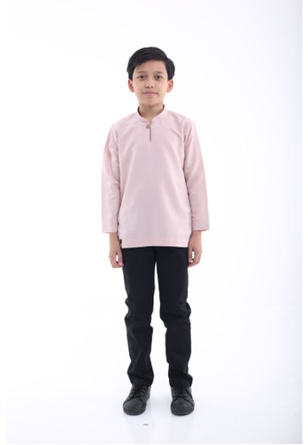 Amar Amran pink Kurta Azhar Kids 06F8EKABBD1AA9GS_1