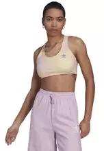 Adidas Originals Women's Allover Print Bra Top Bliss Lilac