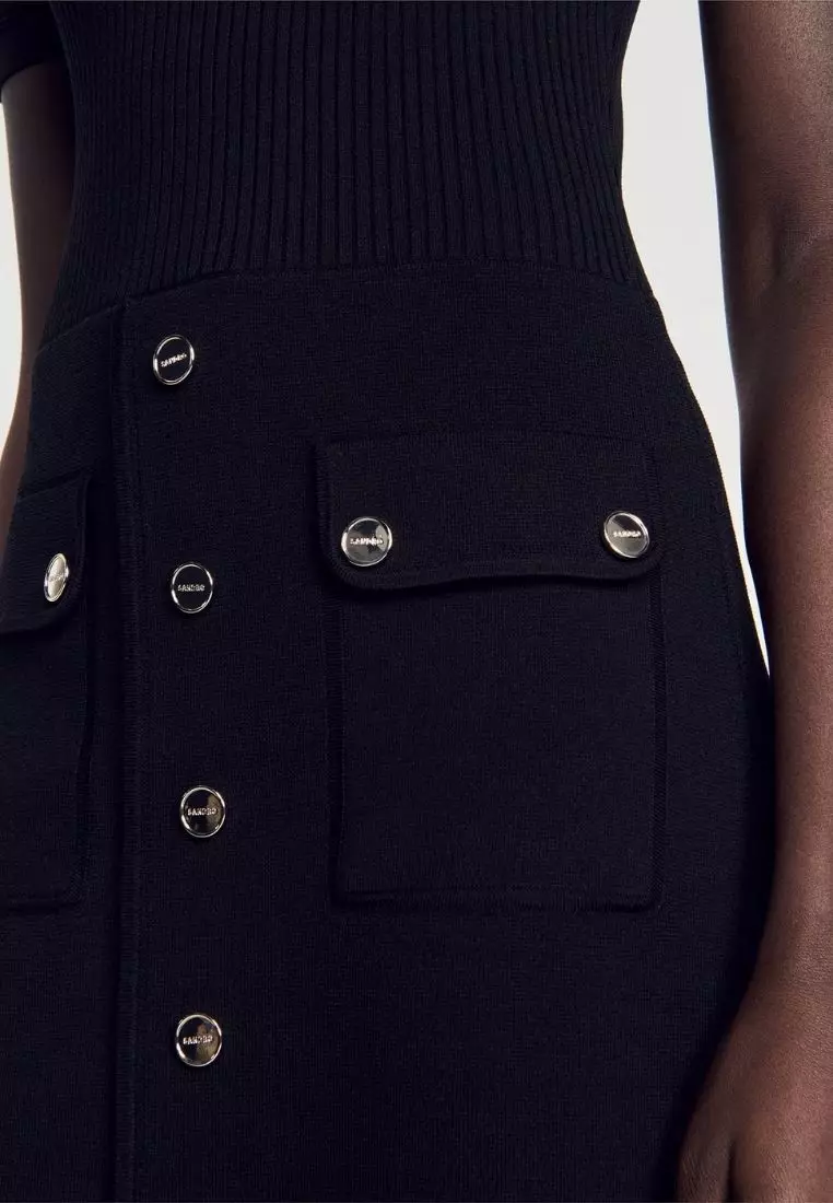Buy Sandro Knit dress 2024 Online | ZALORA Singapore