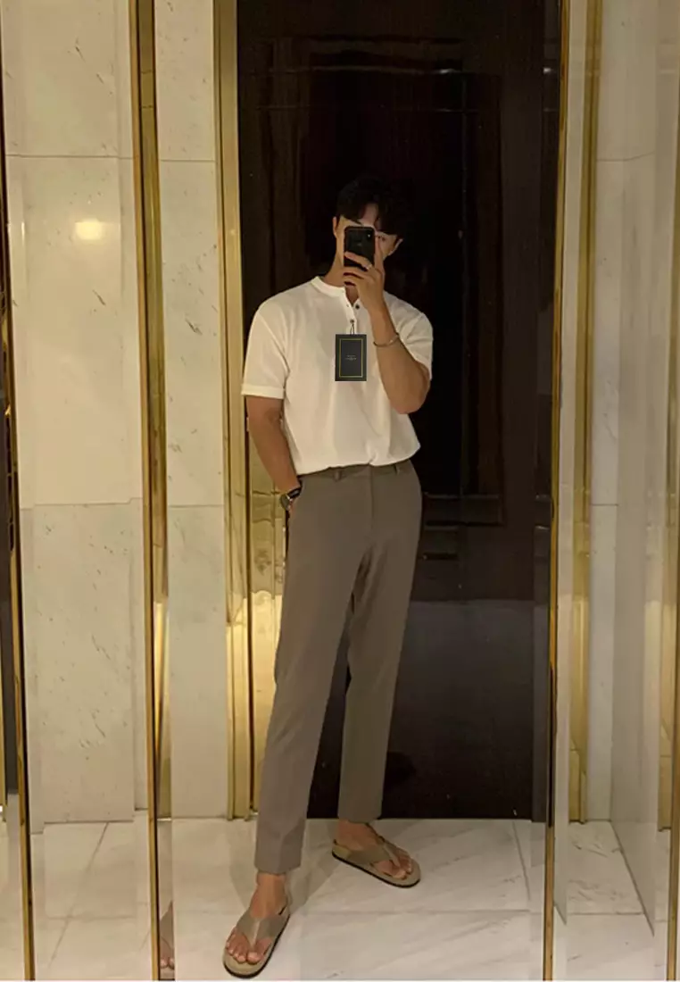 Slim Ice Silk Knit T-shirt‌ ‌MYQ8851