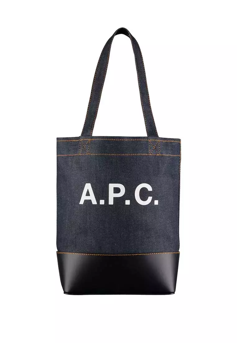 Buy A.p.c. Axel Unisex Tote Bag Dark Navy CODDP-M61444 2026 Online