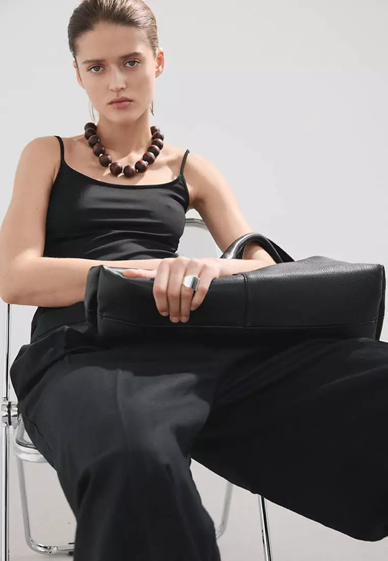 Fitted Top With Thin Straps