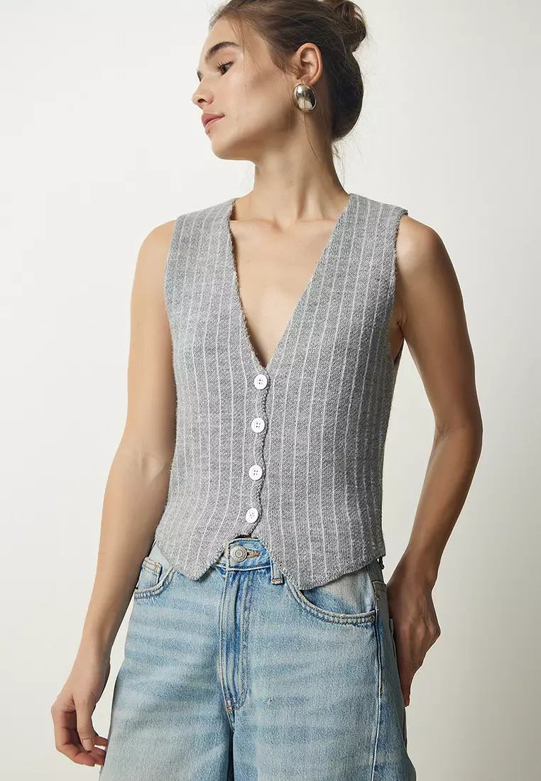 Stripe Vest