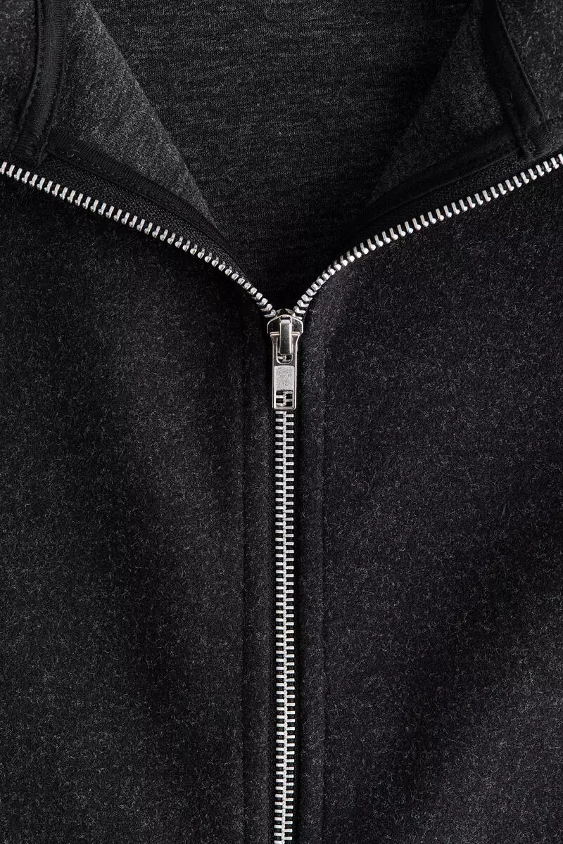 Zip-through sweatshirt