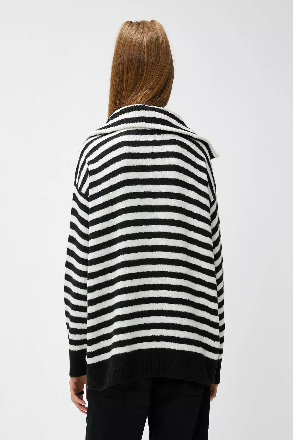 Buy KOTON Black Striped Sweater 2024 Online ZALORA Singapore