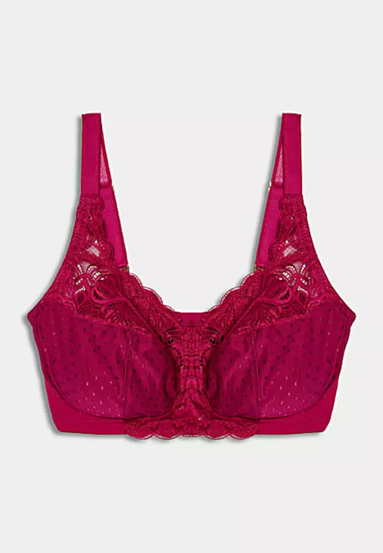 Jual Marks & Spencer Amelia Lace Non Wired Total Support Bra Original ...