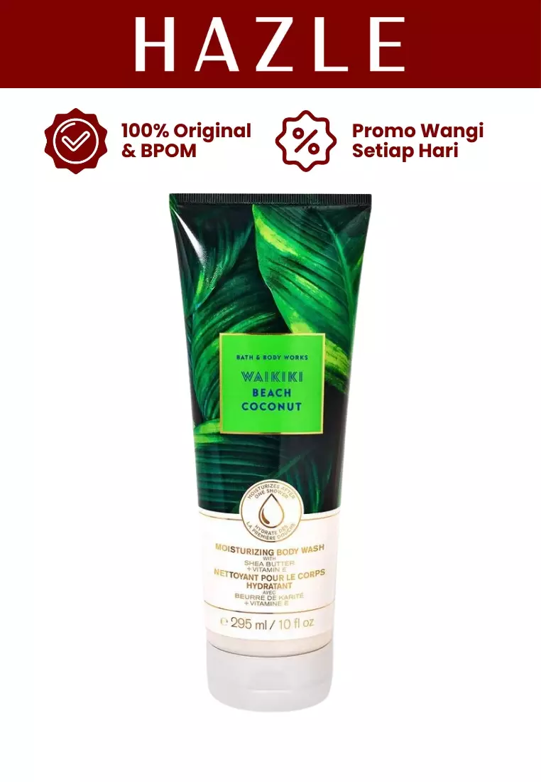 Bath & Body Works Waikiki Beach Coconut Moisturizing Body Wash Woman 295 ml