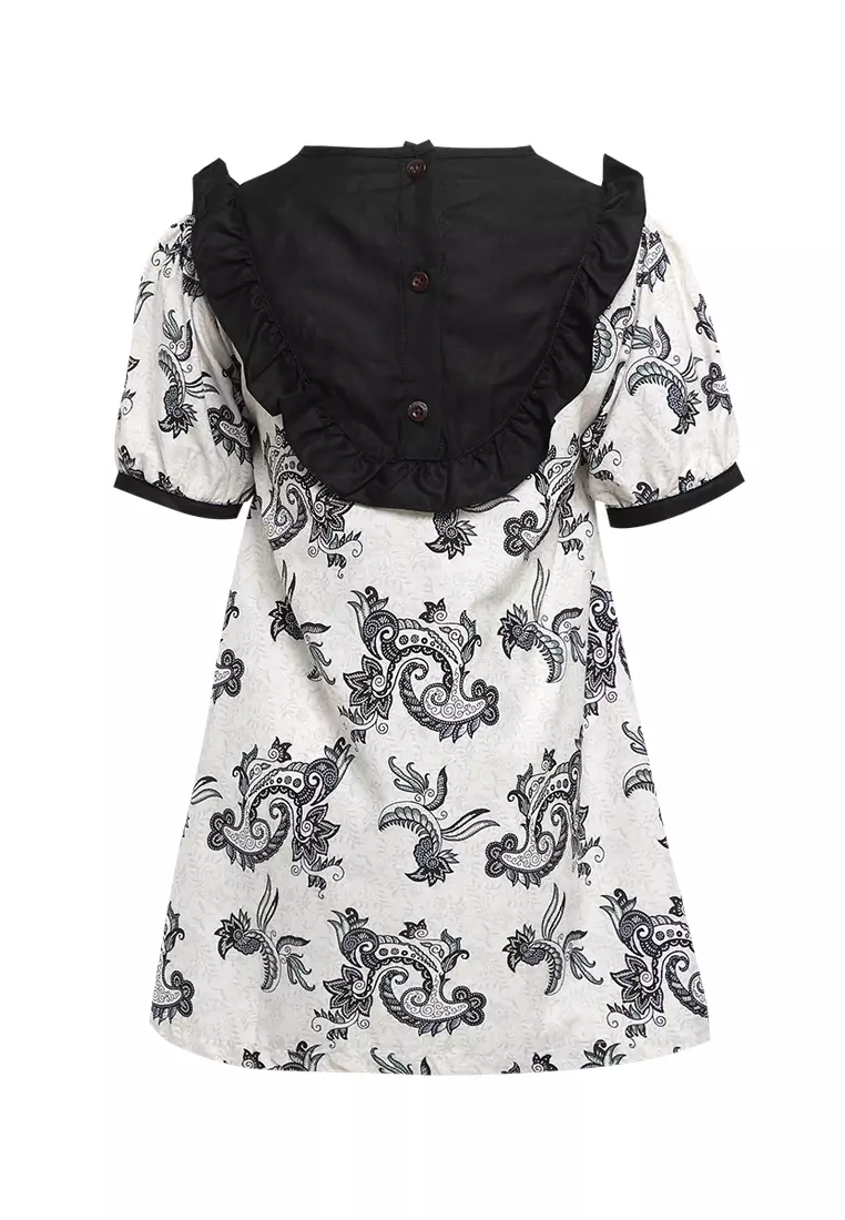 Baju Anak Perempuan Dress Meira White