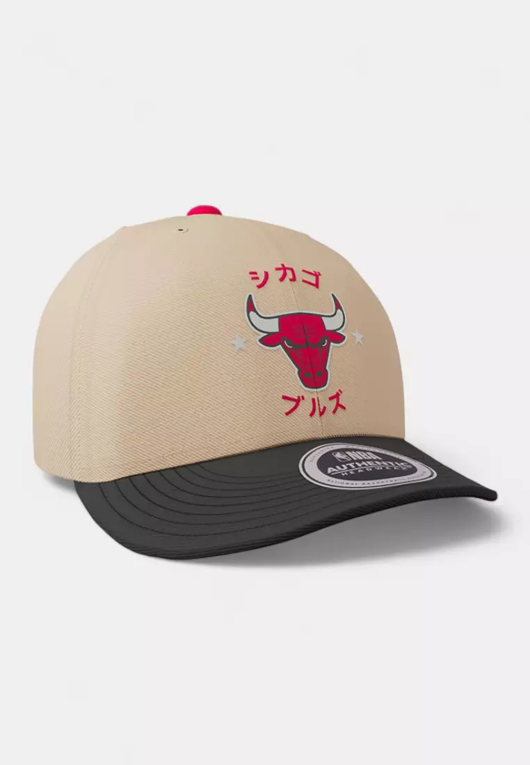 Chicago Bulls Mens Curved Cap Rising Sun Collection