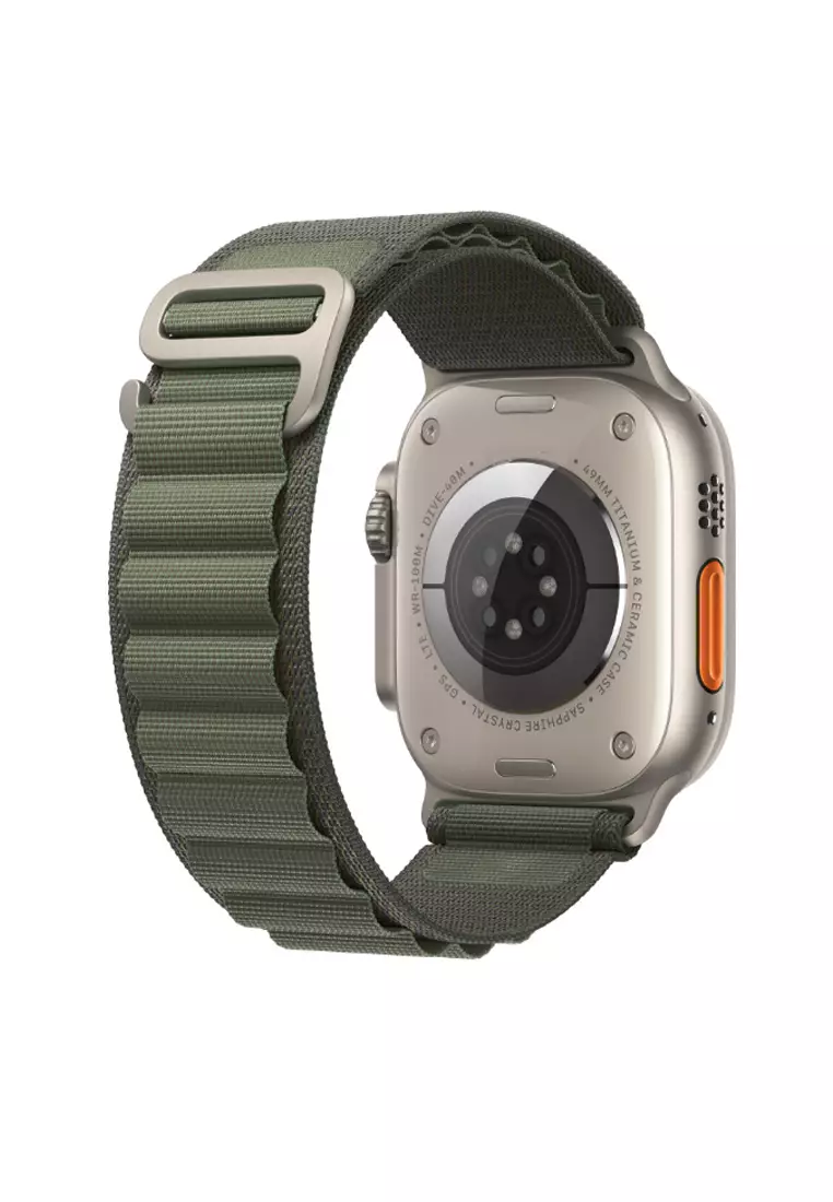 Green apple watch band 42mm top