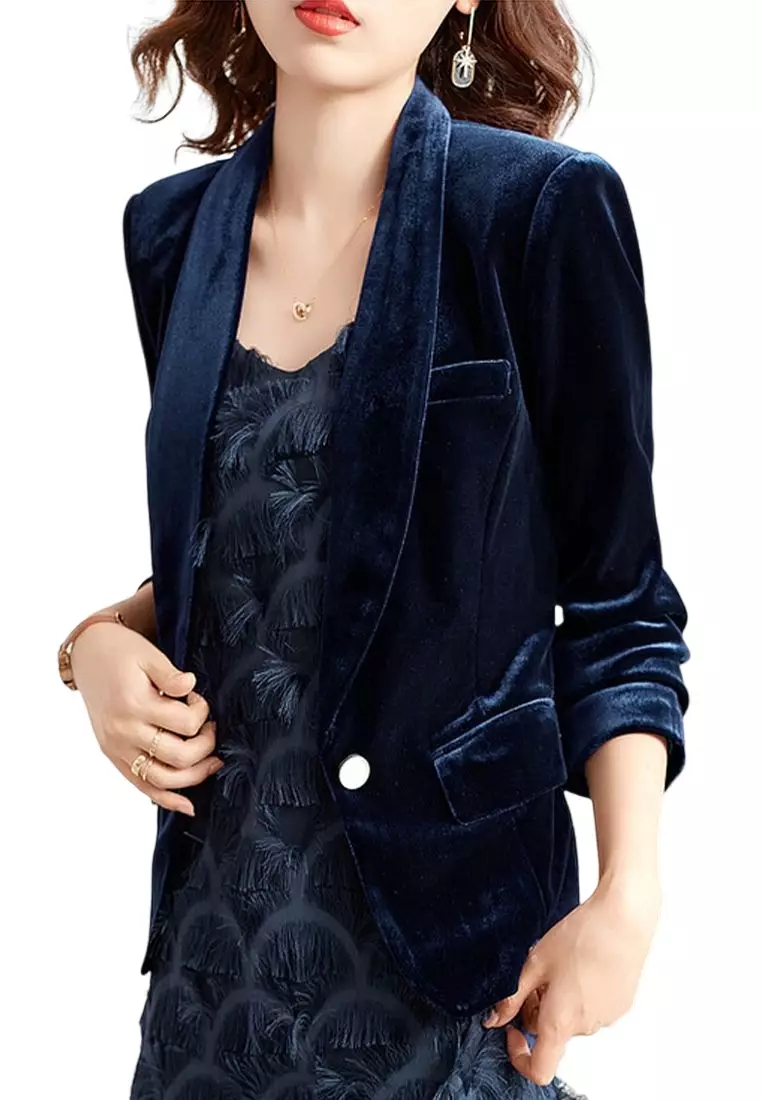 Ladies velvet jackets for sale on sale