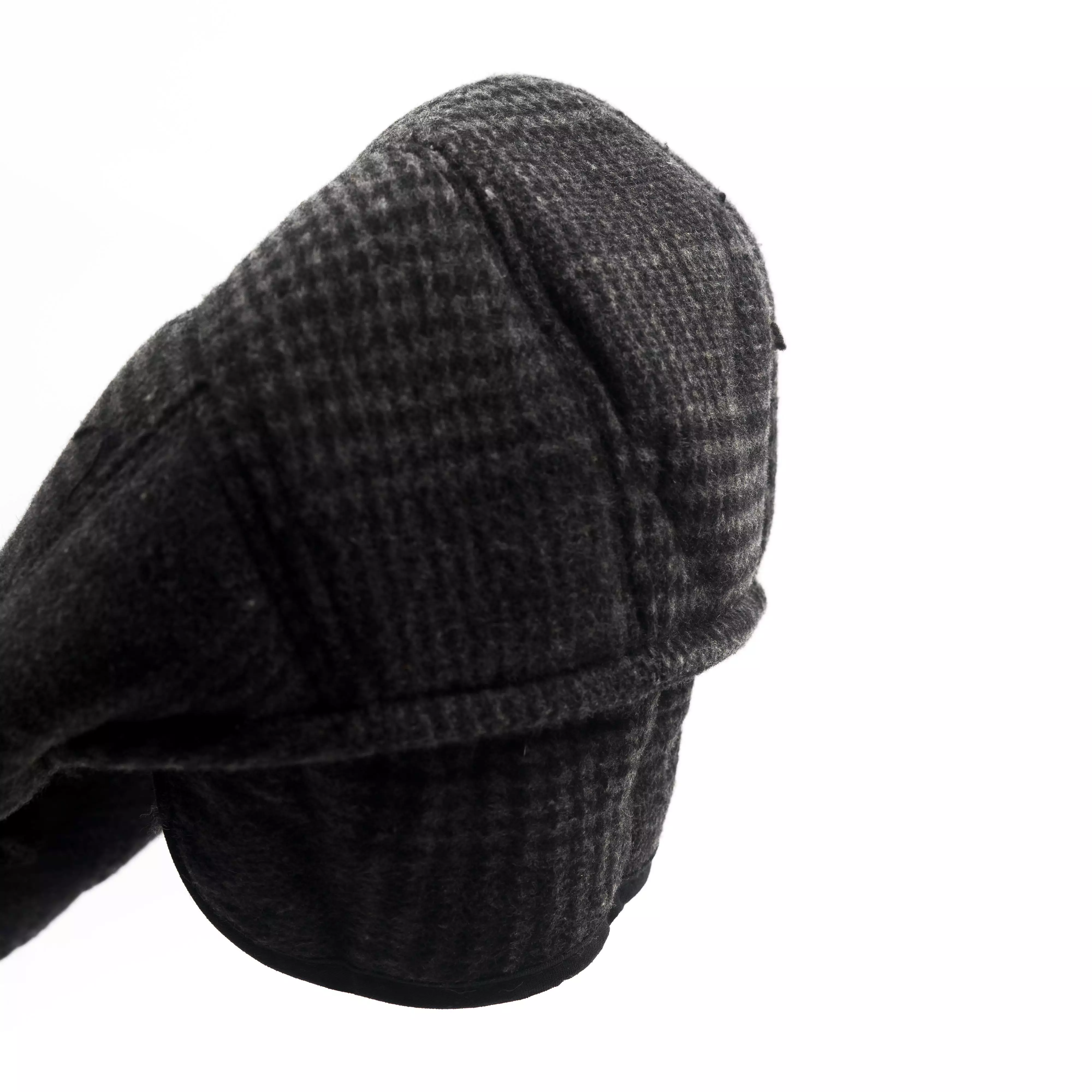 Houseofcuff Topi Painter Baret Hat Flatcap Button Line Black