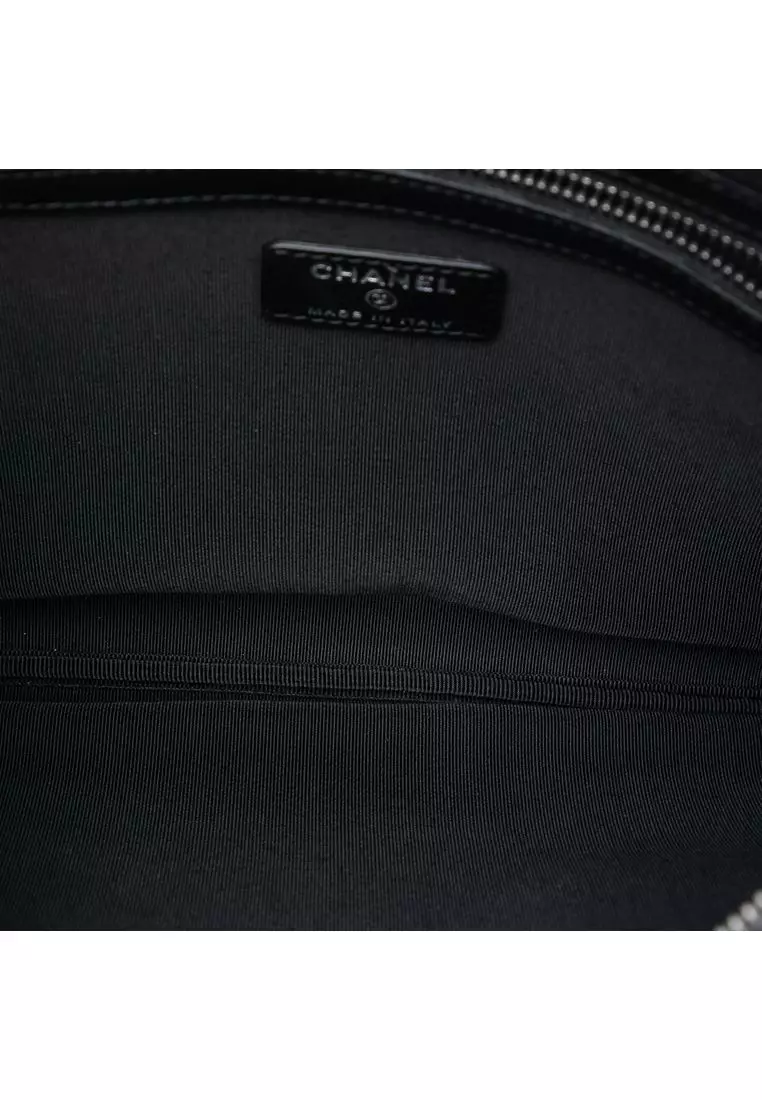 Pre-Loved Chanel Medium Canvas La Pausa Zip O Case Clutch