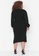Trendyol black Plus Size Knit Dress 6BDF7AA2E73D11GS_2