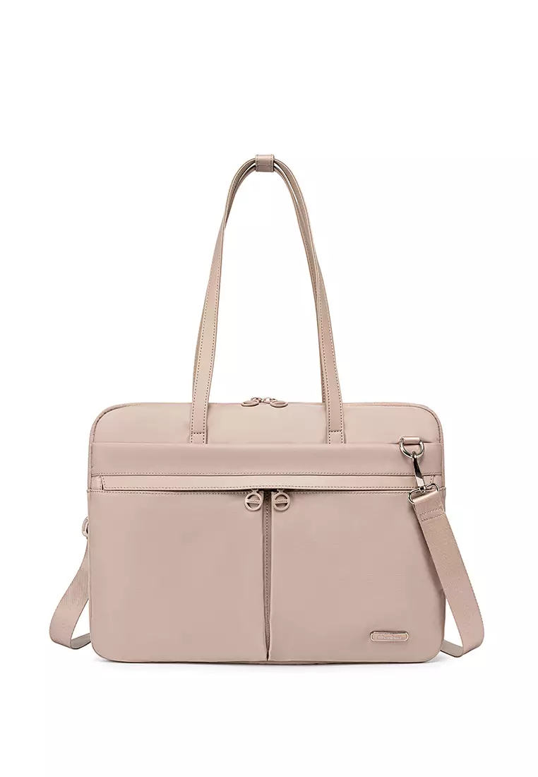 Carry All Multi-Compartment Laptop Bag Case Shoulder & Crossbody Sling Bag For Women