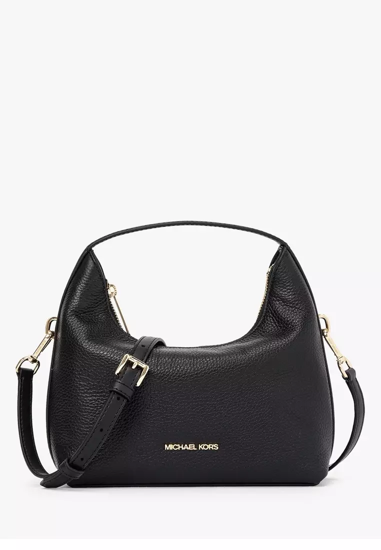 Michael kors black messenger bag hot sale