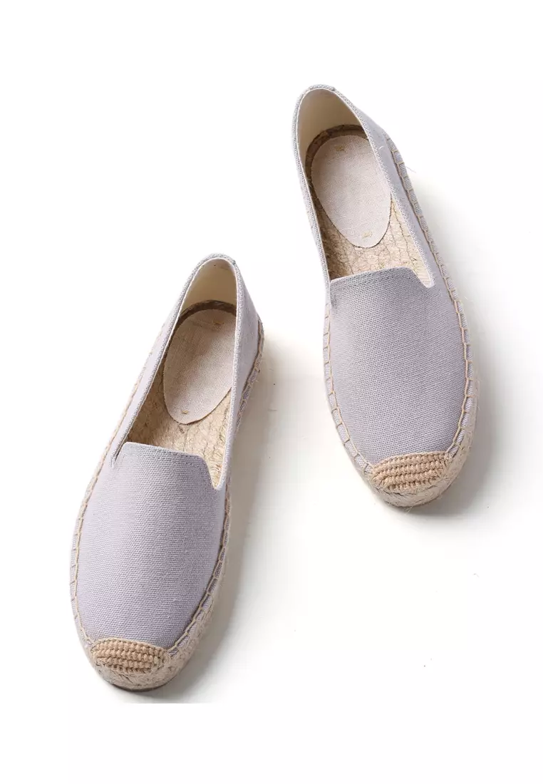 厚底帆布草編麻底鞋 HB87