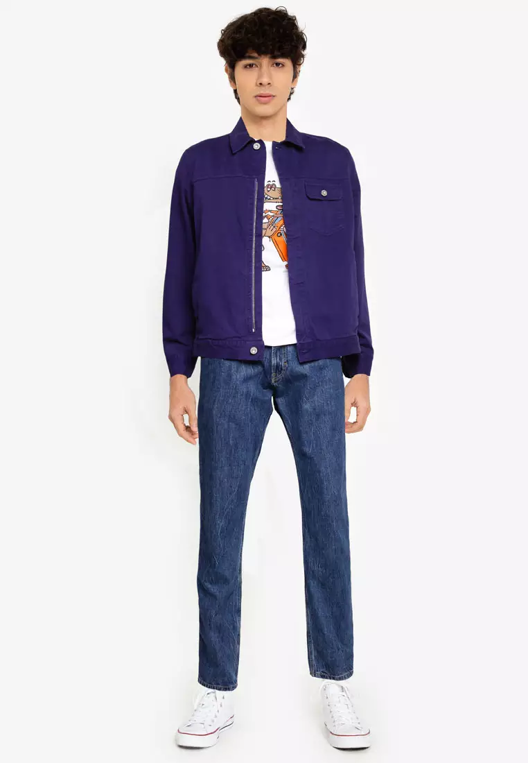 Stonewash Interpeach Drill Jacket