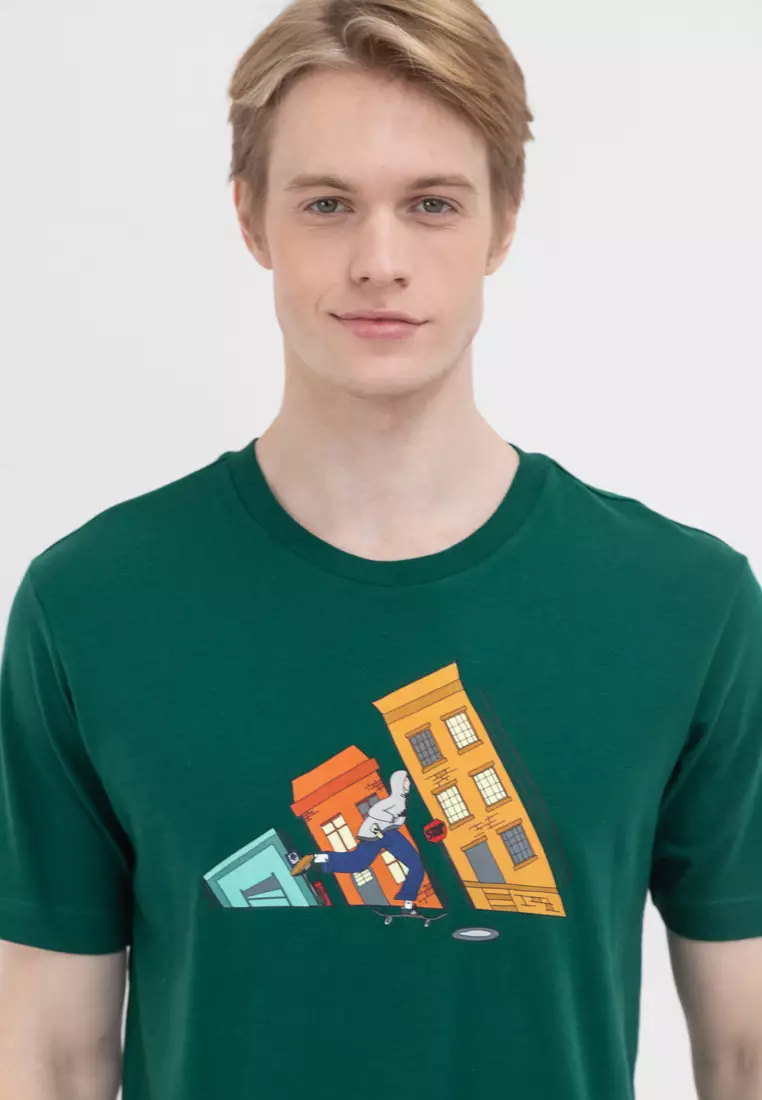 Doodle Hunt Skate Graphic T-Shirt