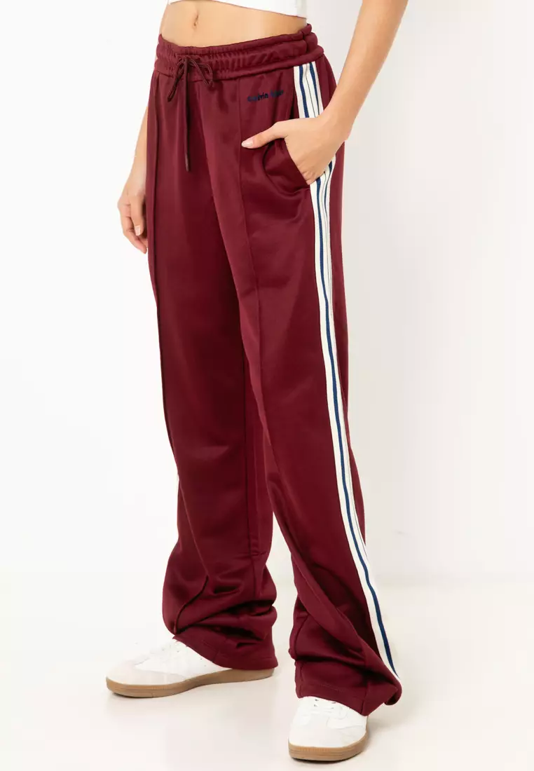 Buy Calvin Klein High Shine French Terry Track Pants Calvin
