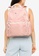 NUVEAU pink Contrast Zip Nylon Backpack FAAF3AC199CDE8GS_6