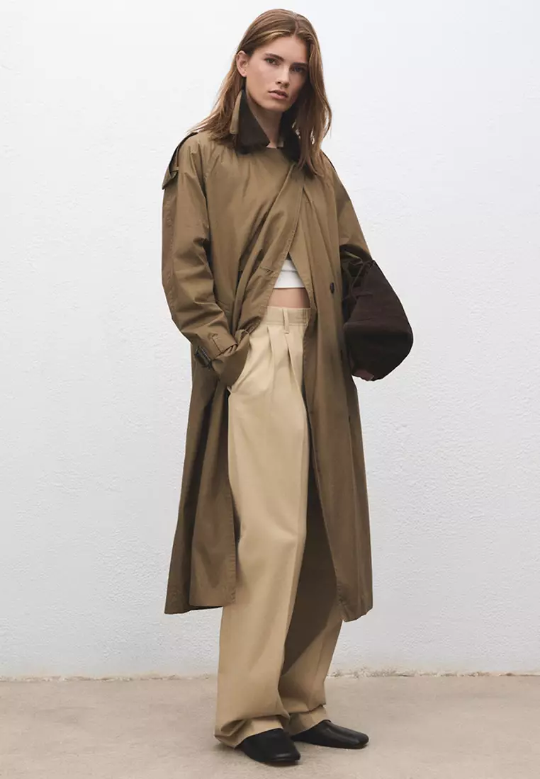 Suede Shopper Bag With Bow Closure