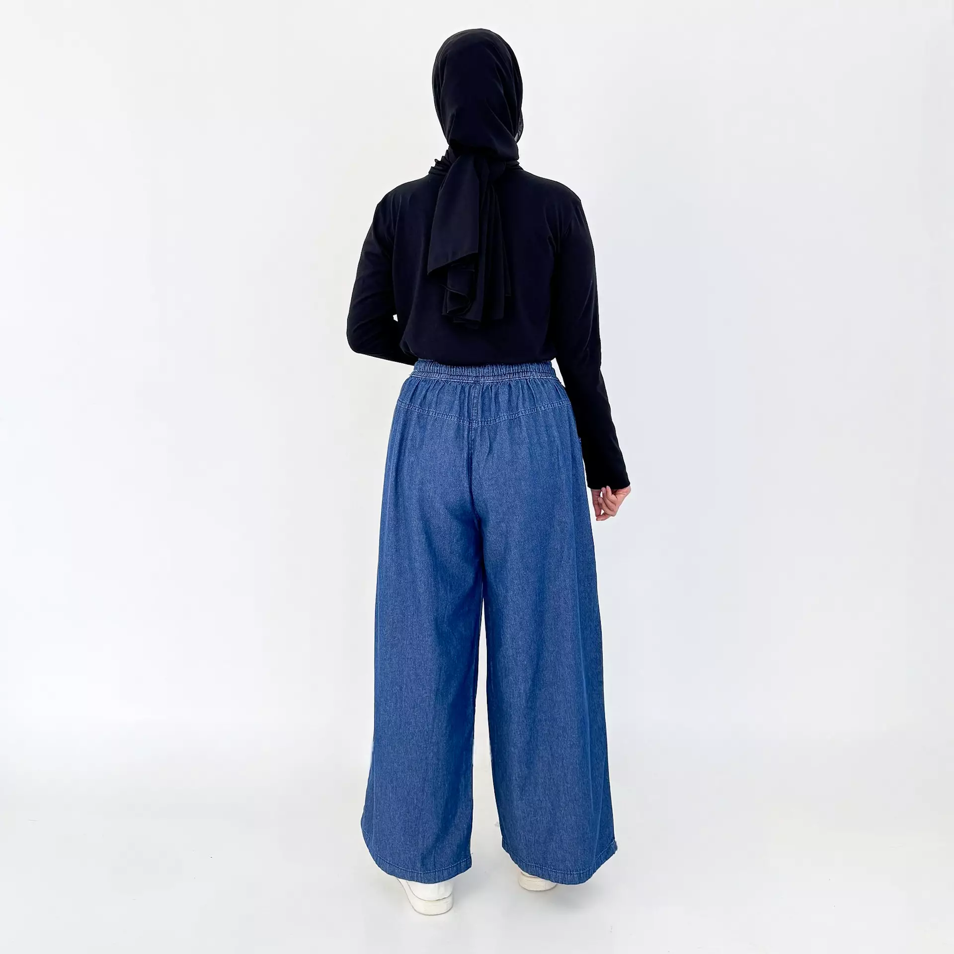 Kulot Denim Emma [DARK BLUE] Plus Size Fit 95 Kg